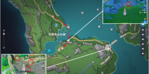 原神子探测单元位置采集路线指南