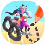 涂鸦骑士3D创意车轮挑战