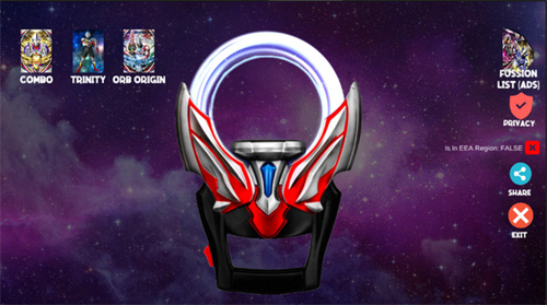 欧布圆环卡牌选择