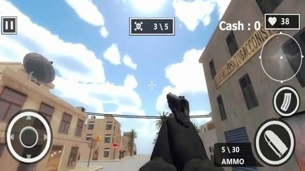u53cdu51fbu5168u9762u6218u4e89(Counter Strike full action game)