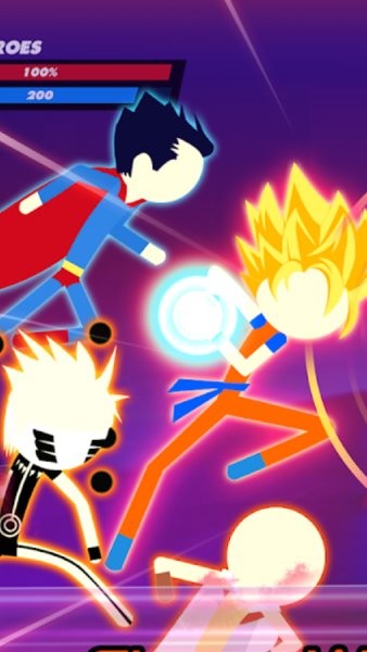 u9f99u73e0u706bu5f71u5927u4e71u6597u6e38u620f(SuperStickFightAllStar)